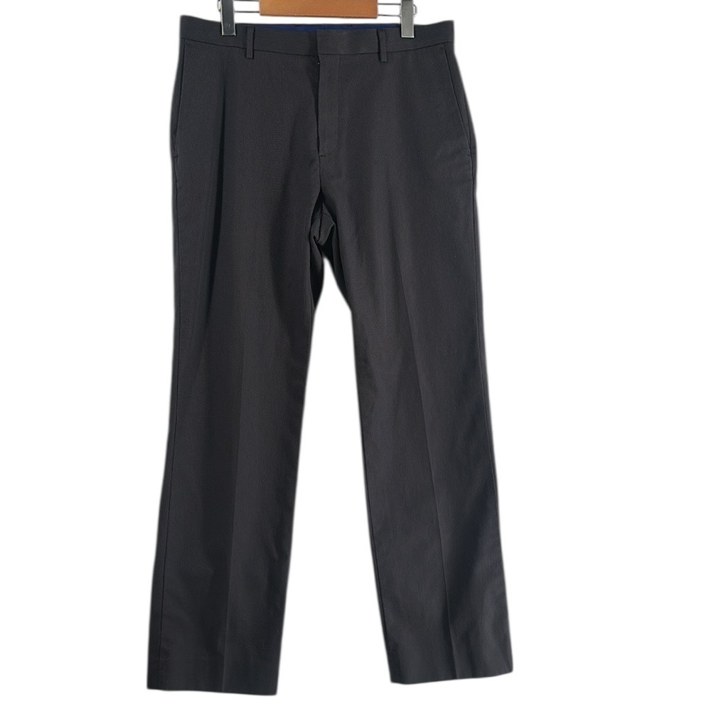 Banana Republic pants slacks Non-Iron tailored slim fit muted pattern sz 33x32